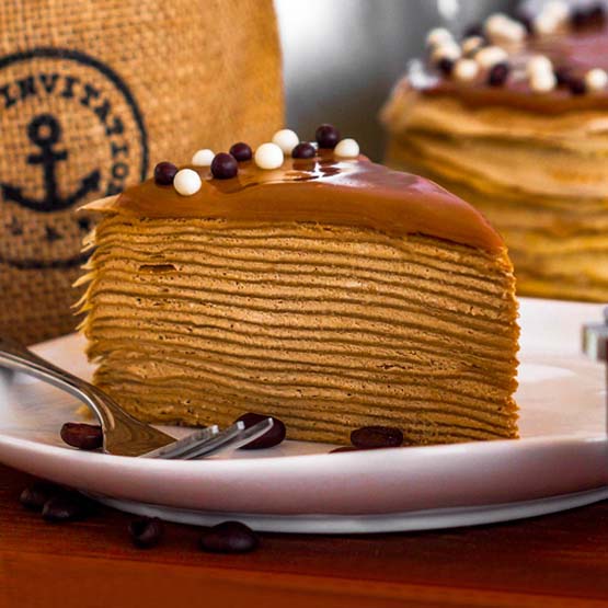 Coffee Mille Crepe The Best French Mille Crepe by♥