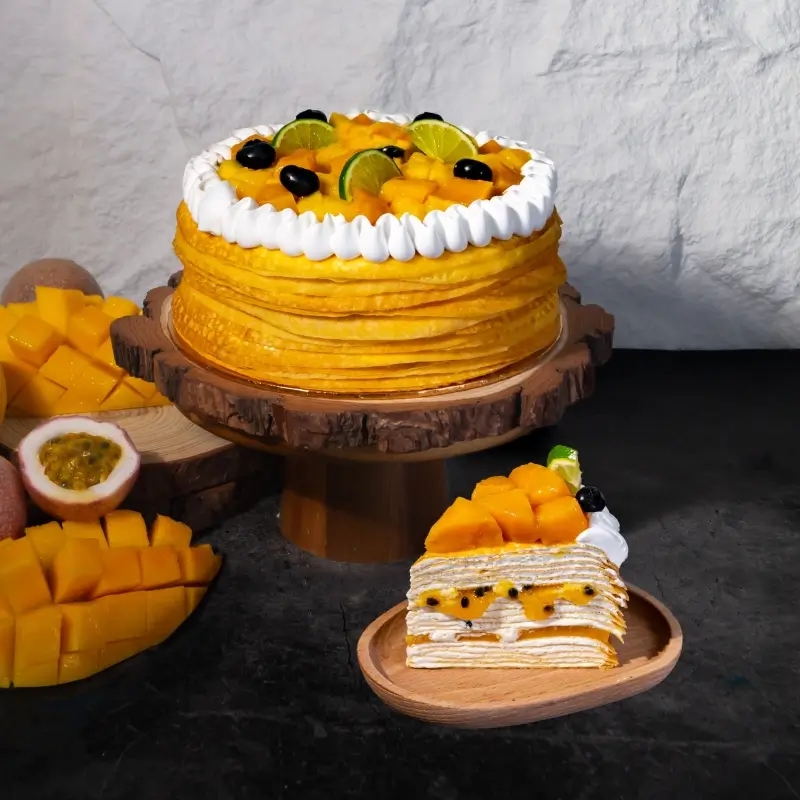 Alphonso Mango Passion Crêpe (Slice) - Image 2