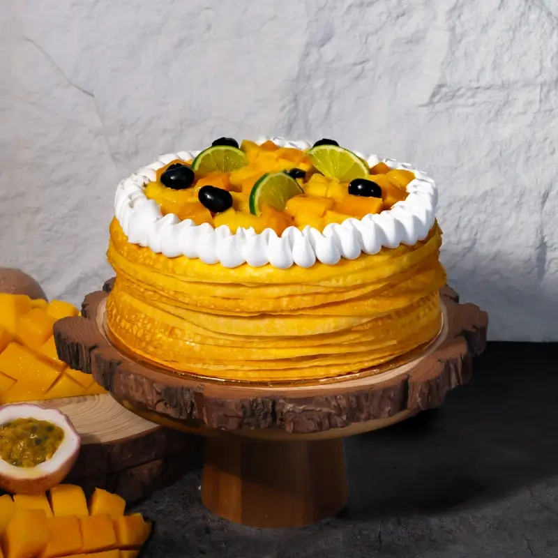 Alphonso Mango Passion Crêpe (Slice) - Image 5
