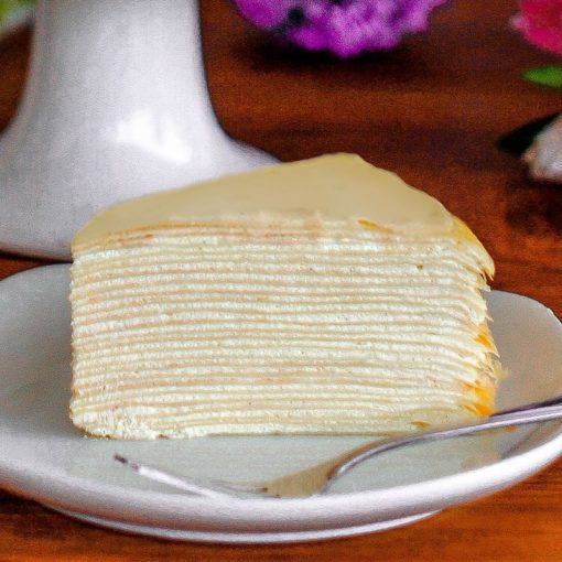Vanilla Mille Crepe Cake Premium Handmade by♥