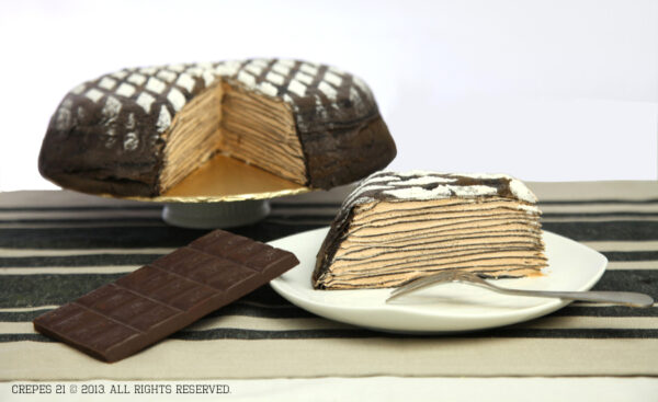 Chocolate Mille Crepe