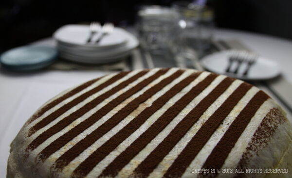 Coffee Crepe Cake