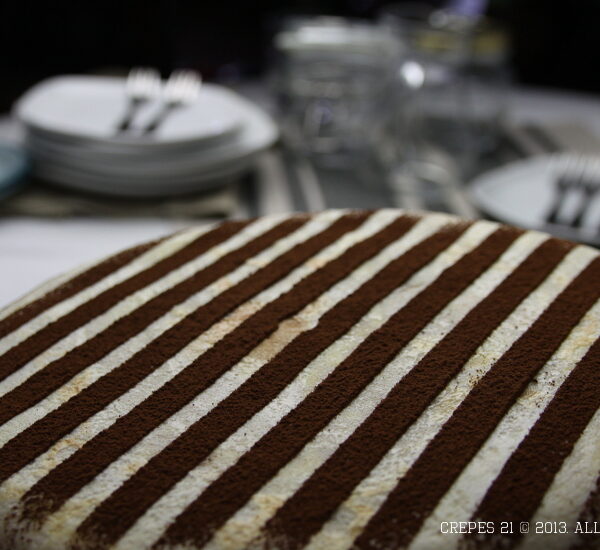 Coffee Crepe Cake