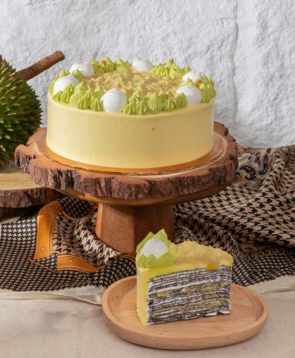 24K Musang King Durian Crêpe
