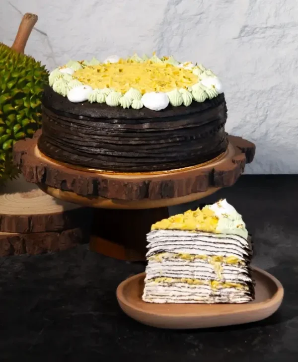 24K Musang King Durian Crêpe