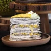 24K Musang King Durian Crêpe (Slice)