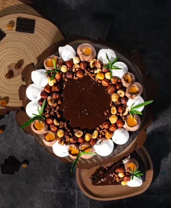 Alternative view of Callebaut® Hazelnut Dark Chocolate Crêpe