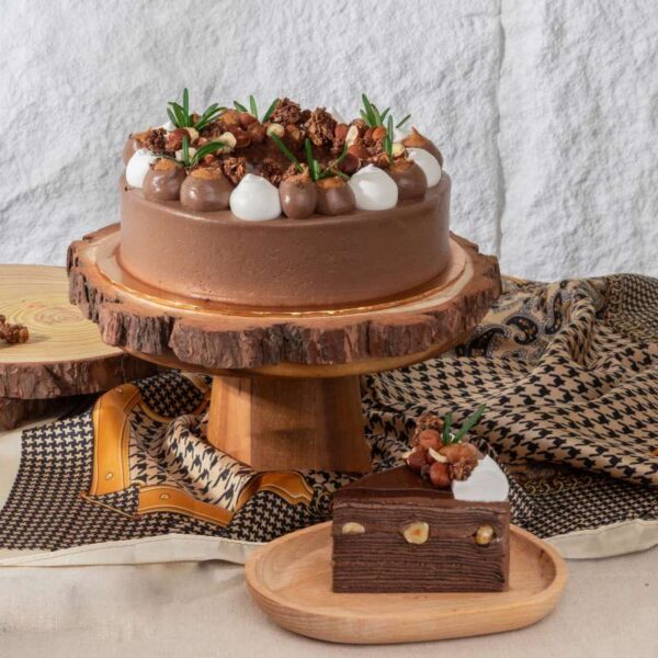 Callebaut® Hazelnut Dark Chocolate Crêpe (Slice) - Image 3