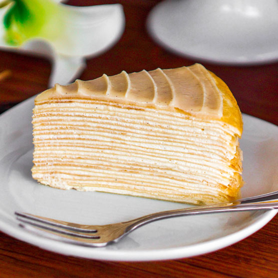 Vanilla Mille Crepe Cake Premium Handmade by♥