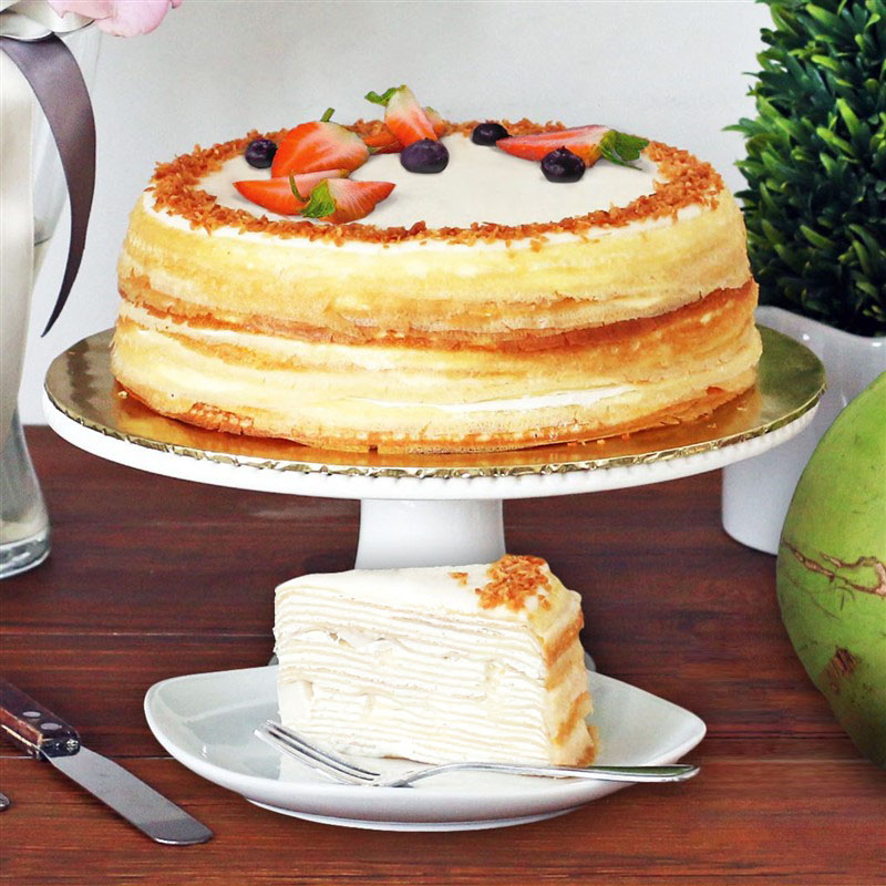 Coconut Crepe Cake Crepes 21